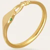 Althea Emerald Ring - Gold