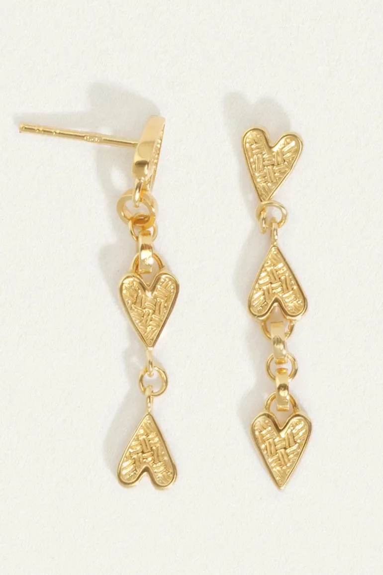 Amore Earrings - Gold