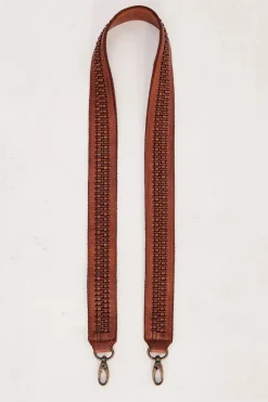Braided Strap Long - Cognac