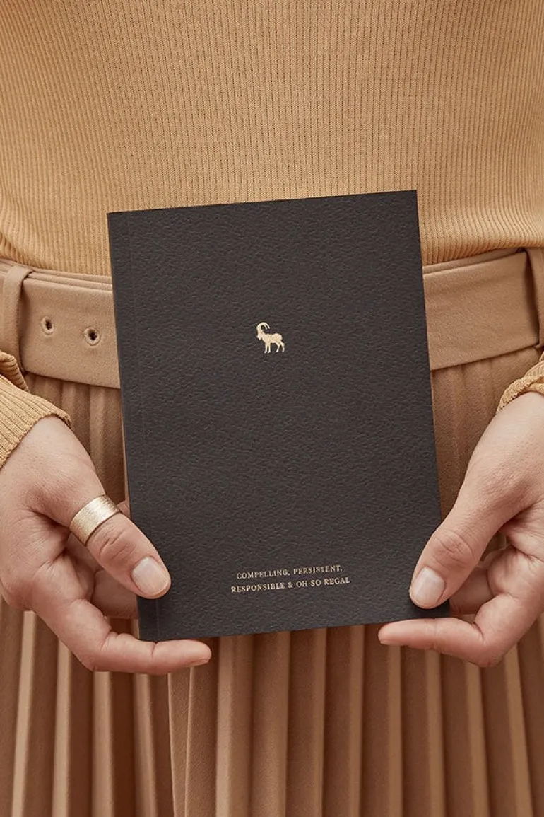 Capricorn Zodiac Notebook