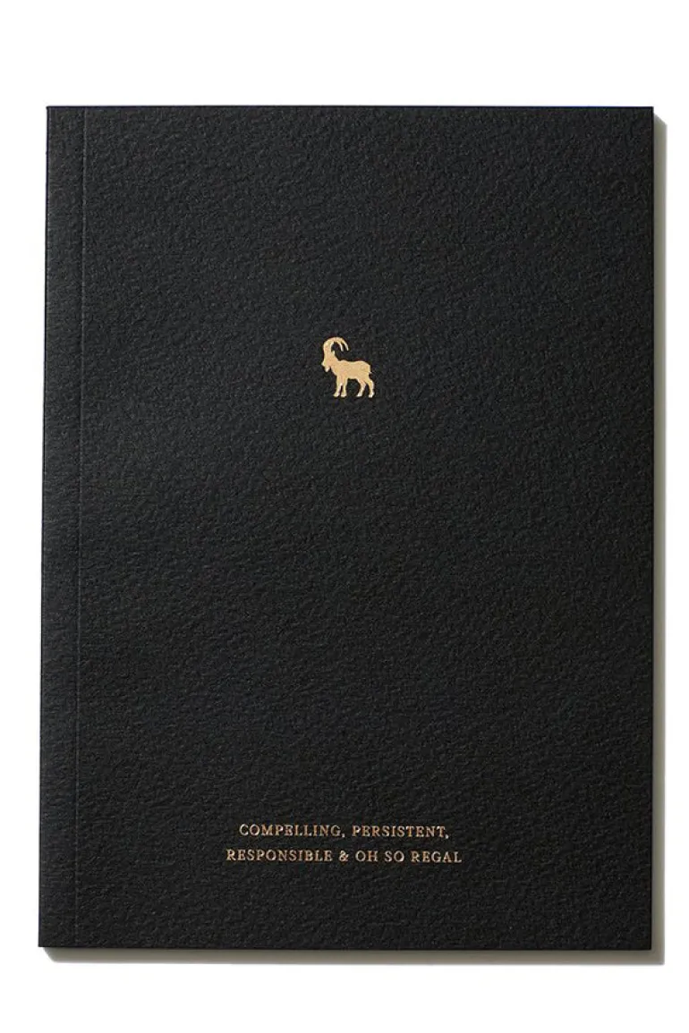 Capricorn Zodiac Notebook
