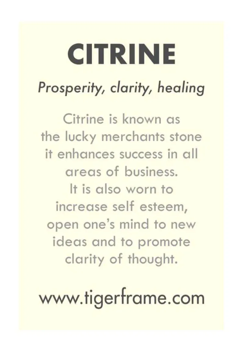 Citrine Crystal Bracelet | Salmon - Gold