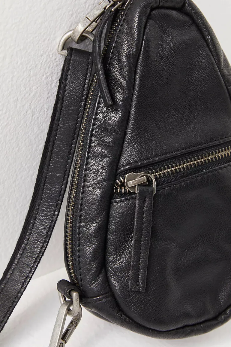 Coffee Date Mini Crossbody - Black