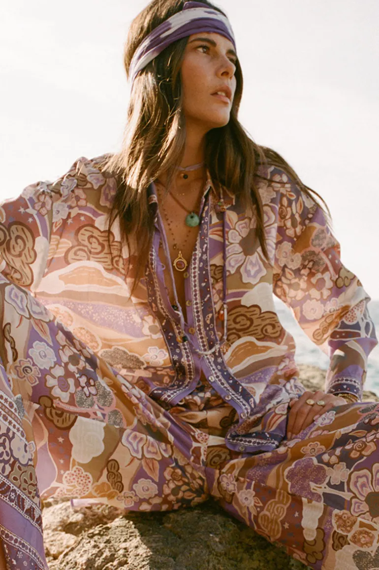 Dancing Valley Shirt - Violet