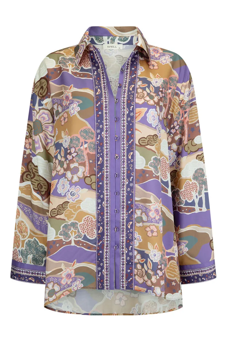 Dancing Valley Shirt - Violet