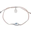 Eye Protection Bracelet | Soft Pink - Silver