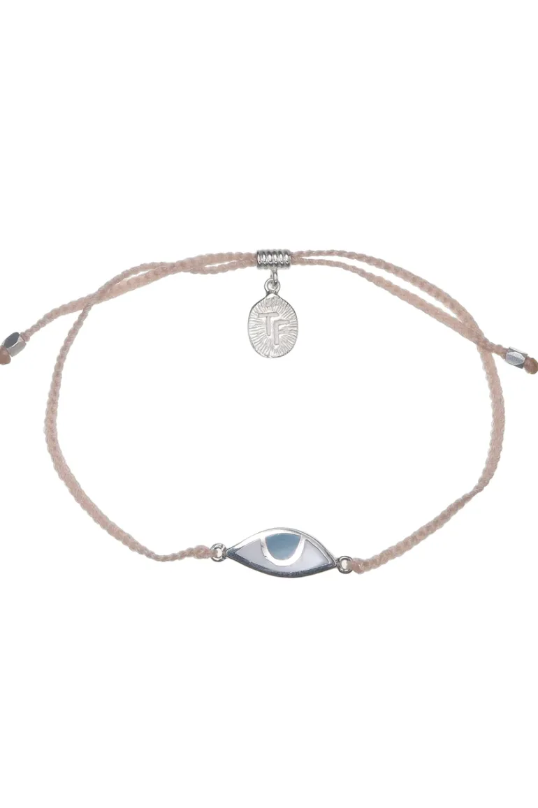 Eye Protection Bracelet | Soft Pink - Silver