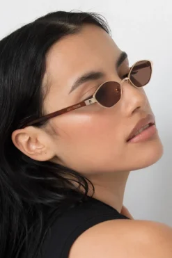 Farrah Sunglasses - Chestnut