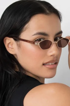 Farrah Sunglasses - Chestnut