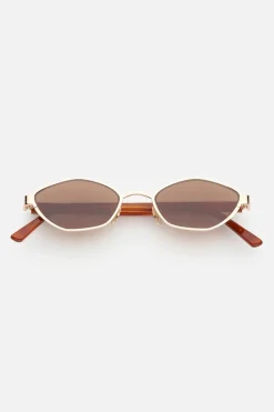 Farrah Sunglasses - Chestnut