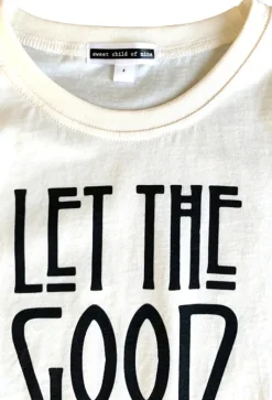 Let The Good Times Roll Tee - Ivory