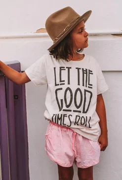 Let The Good Times Roll Tee - Ivory