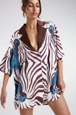 Luka Shirt Dress - Nautilus