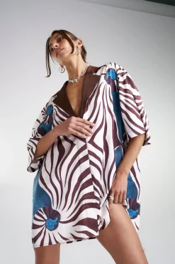 Luka Shirt Dress - Nautilus