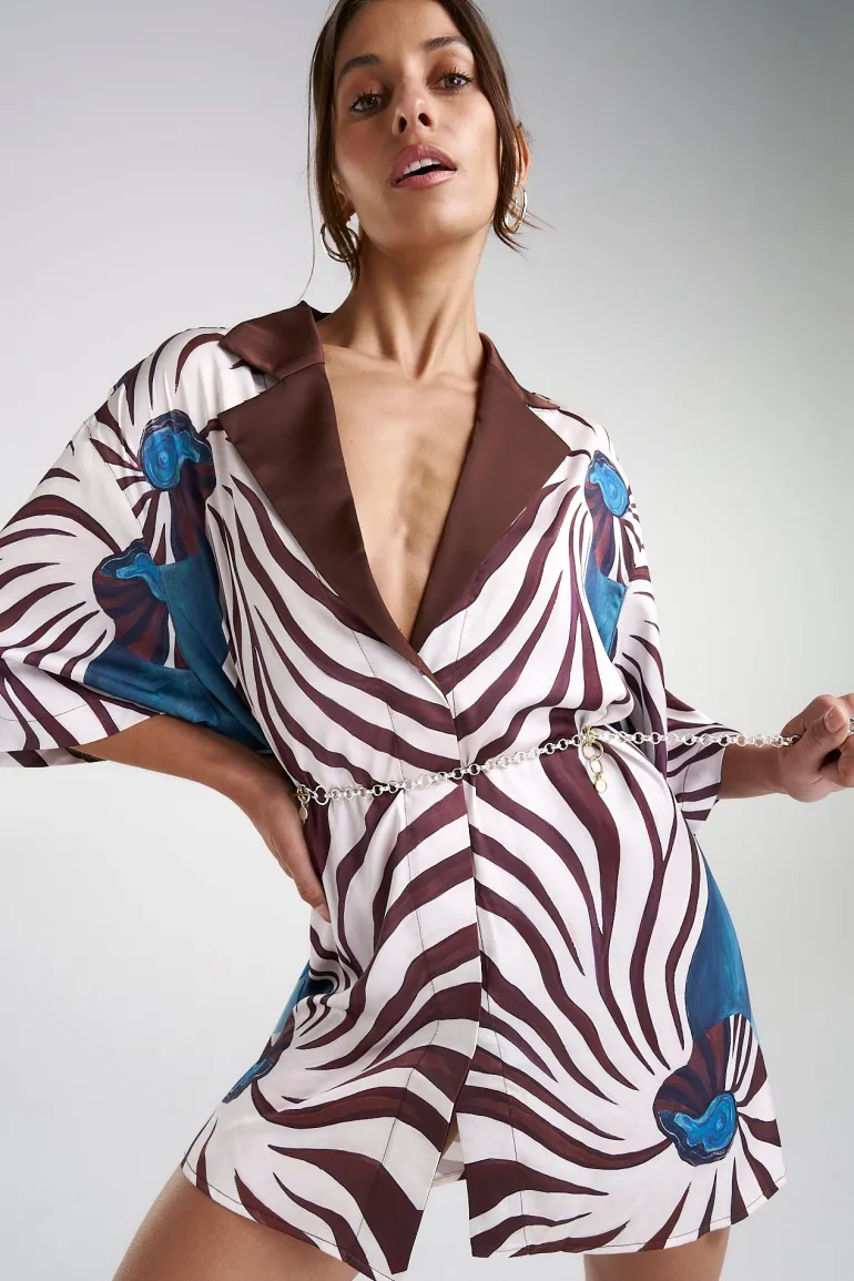 Luka Shirt Dress - Nautilus