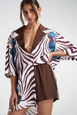 Luka Shirt Dress - Nautilus