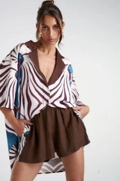 Luka Shirt Dress - Nautilus