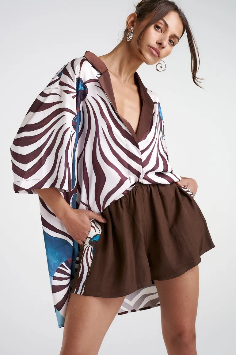 Luka Shirt Dress - Nautilus