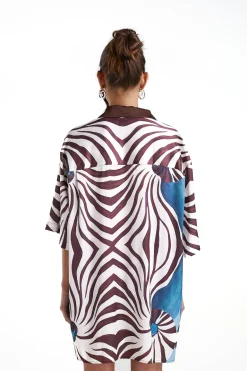 Luka Shirt Dress - Nautilus