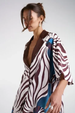 Luka Shirt Dress - Nautilus