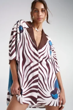 Luka Shirt Dress - Nautilus