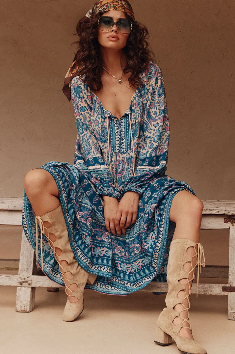 Marmont Gown - Lapis