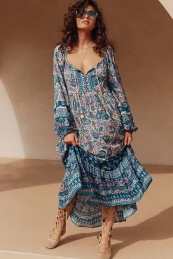 Marmont Gown - Lapis