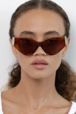 Milou Sunglasses - Chestnut
