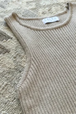 Monaco Knit Top - Soft Grey