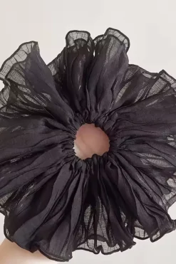 Oversized Scrunchie - Black