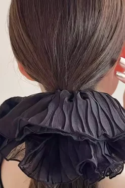 Oversized Scrunchie - Black