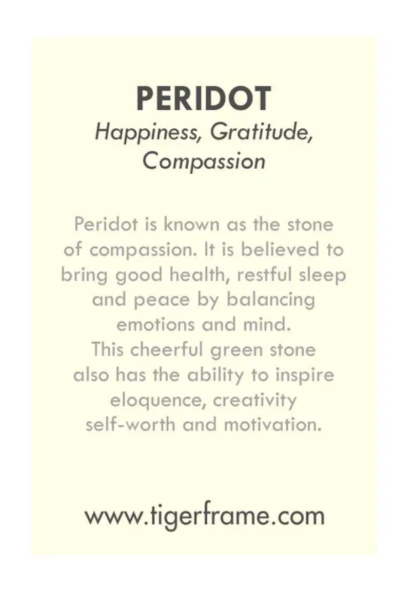 Peridot Crystal Bracelet | Sage Green and Cream - Silver