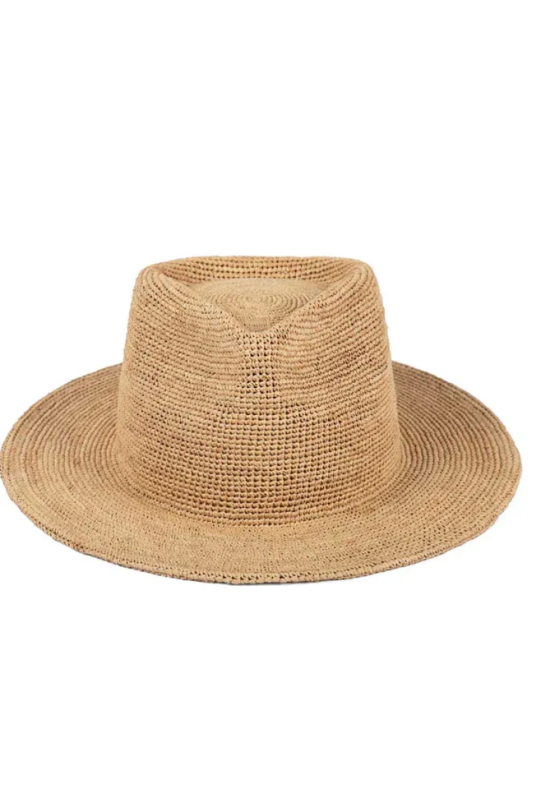 The Inca Fedora Hat- Natural