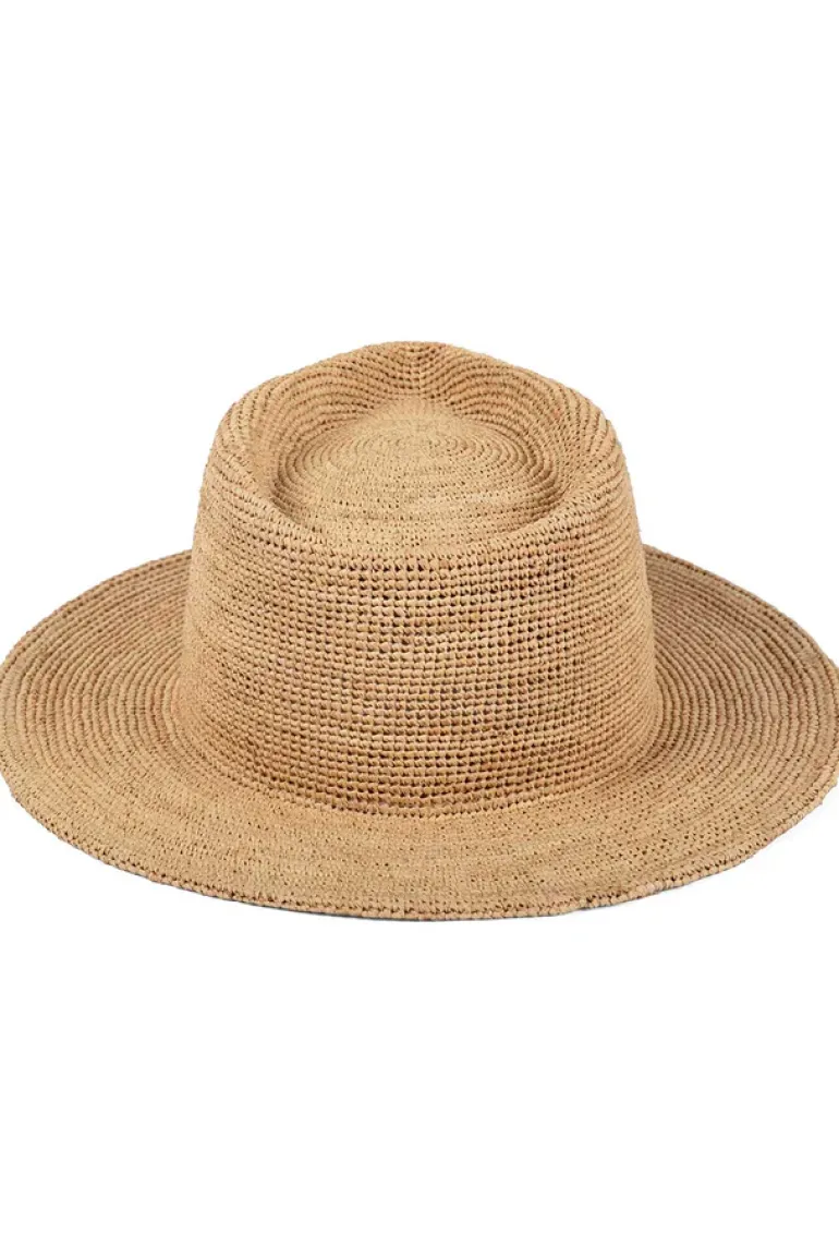 The Inca Fedora Hat- Natural