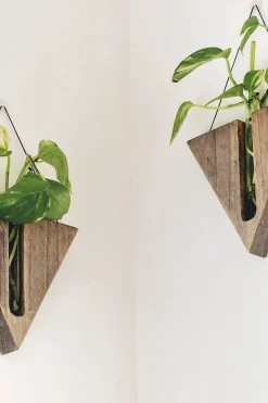 Triangular Wall Decor - Grey