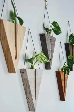 Triangular Wall Decor - Maple