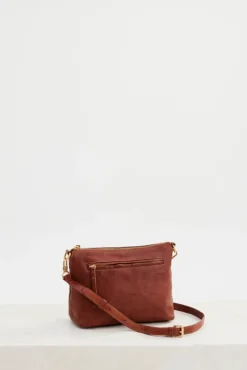 Tumbled Large Essential Pouch - Tan