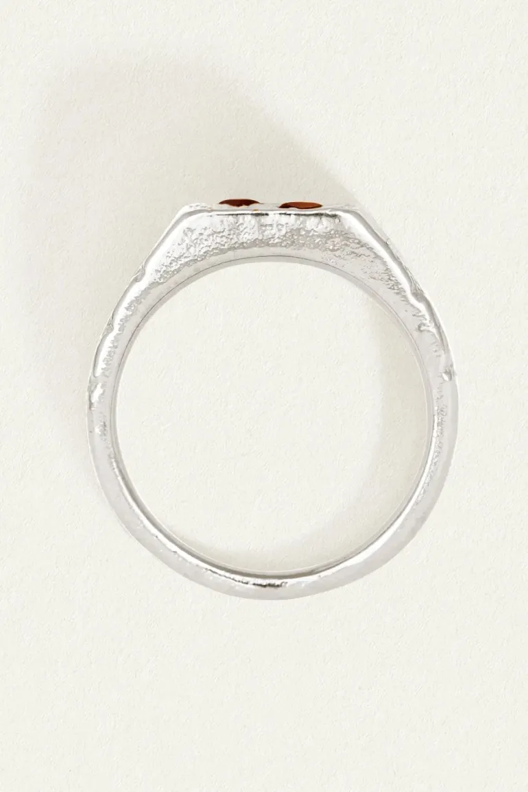 Venus Signet Ring - Silver