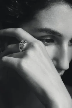 Venus Signet Ring - Silver