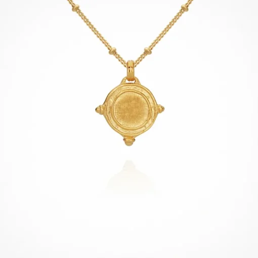 Petra Coin Necklace - Gold