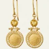 Solar Earrings  - Gold