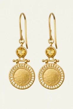 Solar Earrings  - Gold