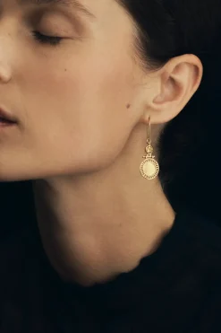 Solar Earrings  - Gold